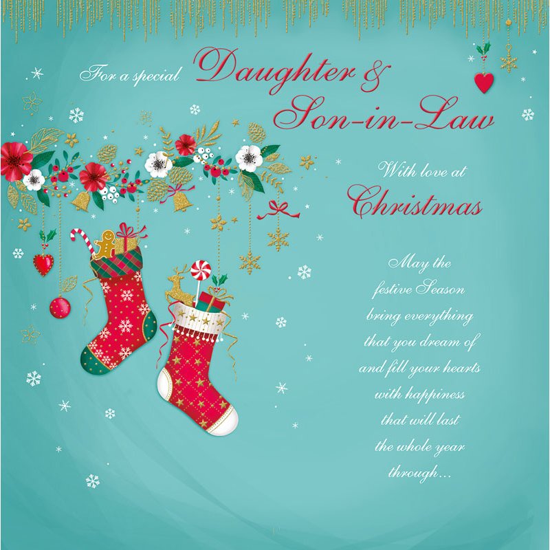 223mm SQ DAUGHTER & SIL ETERNAL XMAS 6S