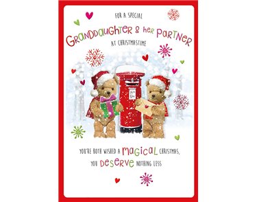 C75 GRANDDAUG & PARTNER HONEYBUN XMAS 6S