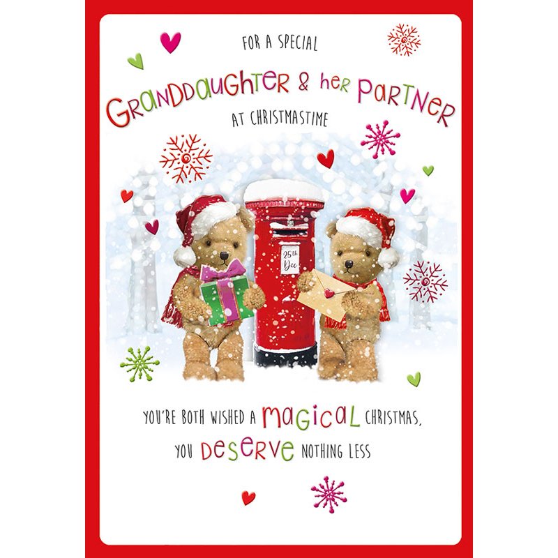 C75 GRANDDAUG & PARTNER HONEYBUN XMAS 6S
