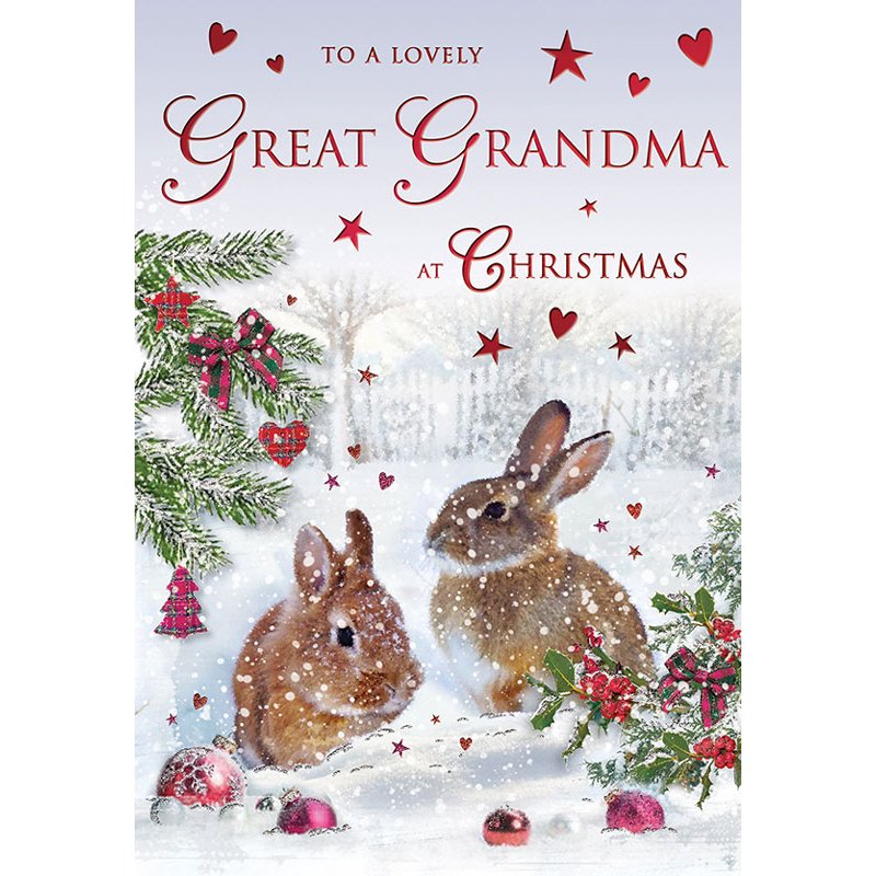 C75 GREAT GRANDMA SPECIAL THOUGHTS XMAS 6S