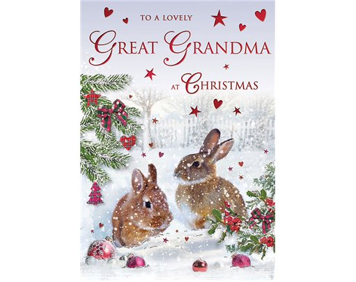 C75 GREAT GRANDMA SPECIAL THOUGHTS XMAS 6S
