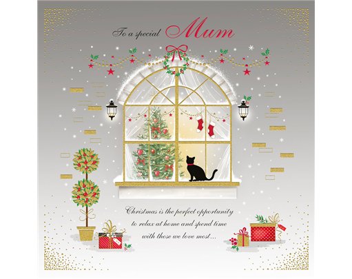 223mm SQUARE MUM ETERNAL XMAS 6S