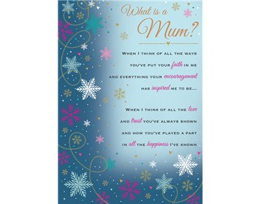 C75 MUM HEARTFELT WISHES XMAS 6S