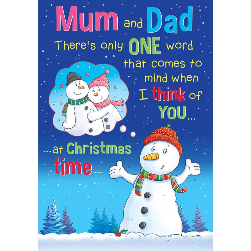 C75 MUM & DAD THE LAST LAUGH XMAS 6S