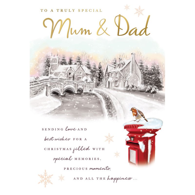 C75 MUM & DAD SECRET GARDEN XMAS 6S