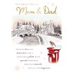 C75 MUM & DAD SECRET GARDEN XMAS 6S