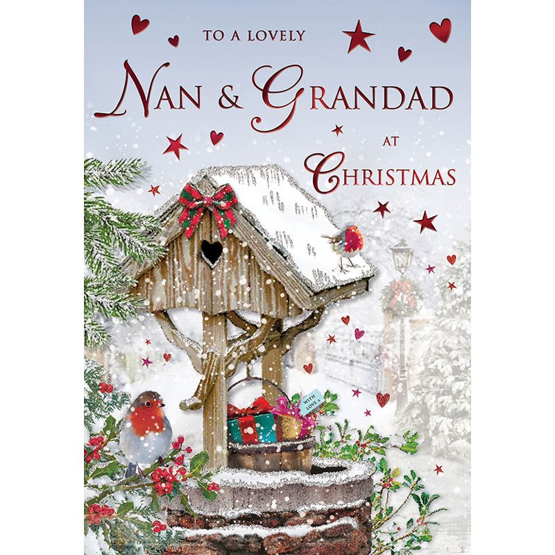 C75 NAN & GRANDAD SPECIAL THOUGHTS XMAS 6S