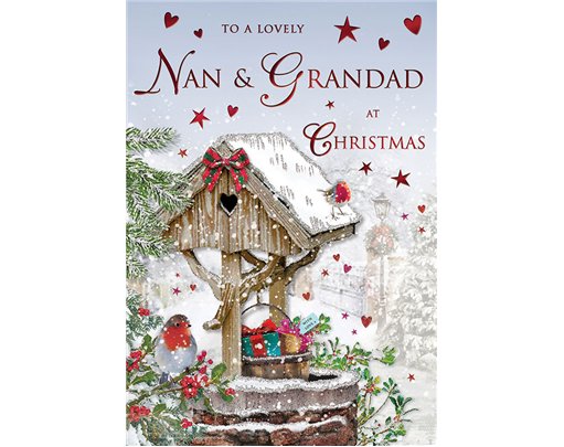 C75 NAN & GRANDAD SPECIAL THOUGHTS XMAS 6S