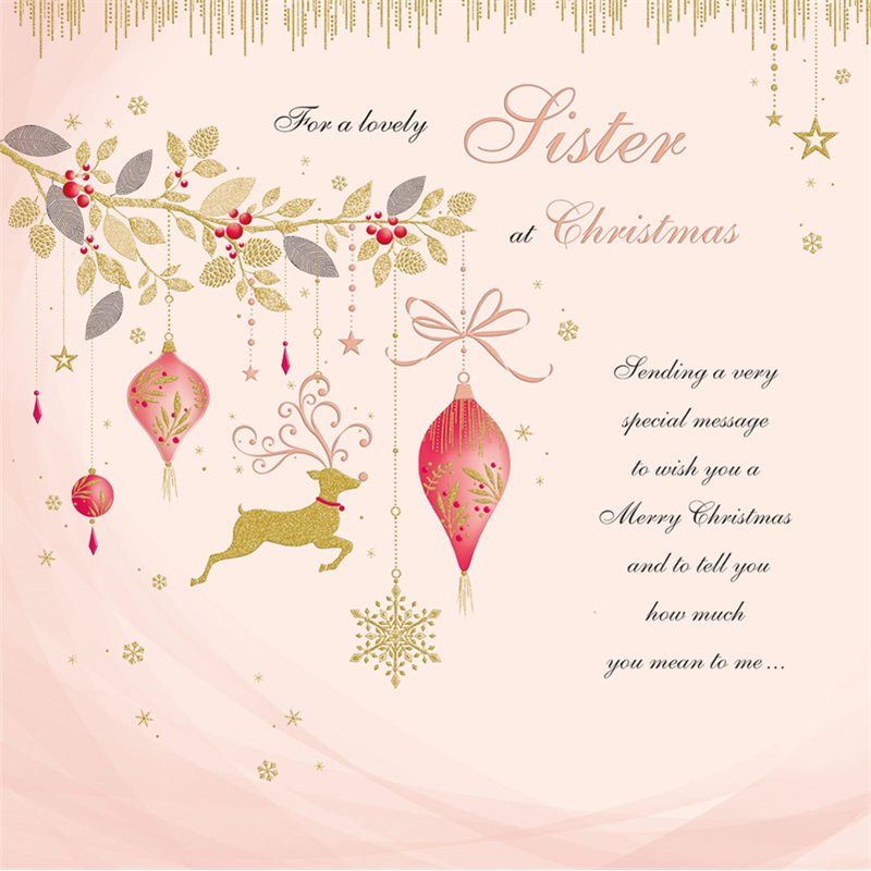 223mm SQ SISTER ETERNAL XMAS 6S