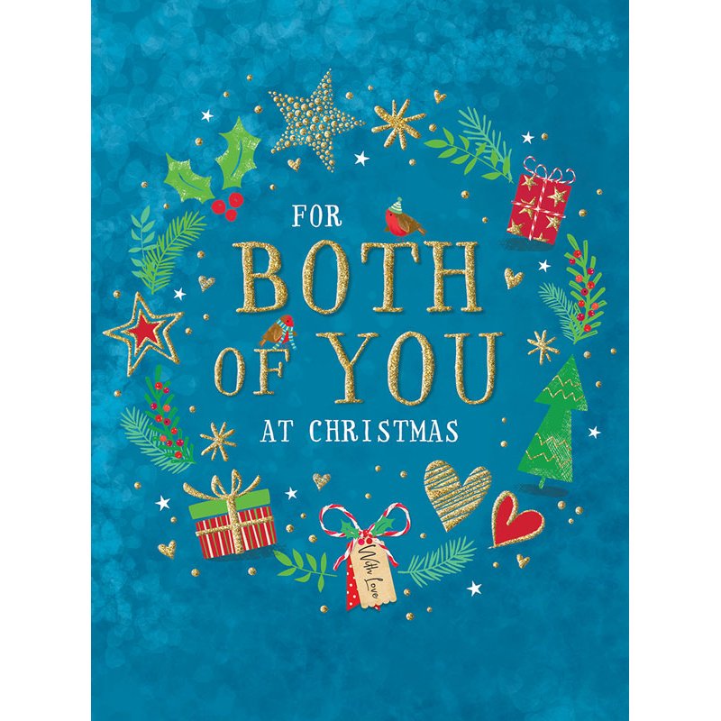 C100 TO BOTH OF YOU BIG HUGS XMAS 6S