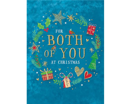 C100 TO BOTH OF YOU BIG HUGS XMAS 6S