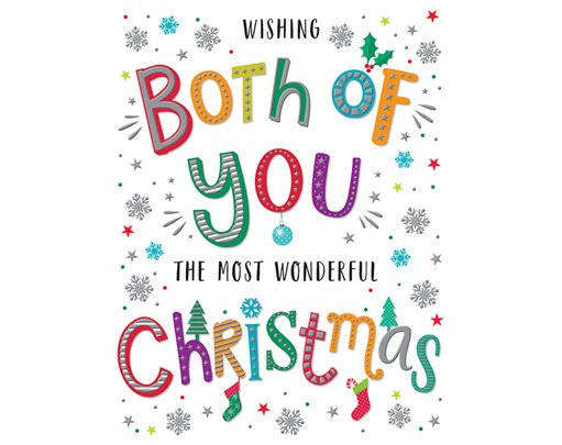 C50 TO BOTH OF YOU DAZZLES XMAS 6S