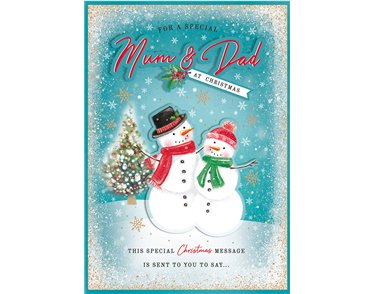C90 MUM & DAD MAGIC MOMENTS XMAS 3S