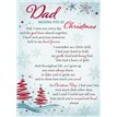 C35 DAD SPECIAL THOUGHTS XMAS GRAVESIDE CARD 6S