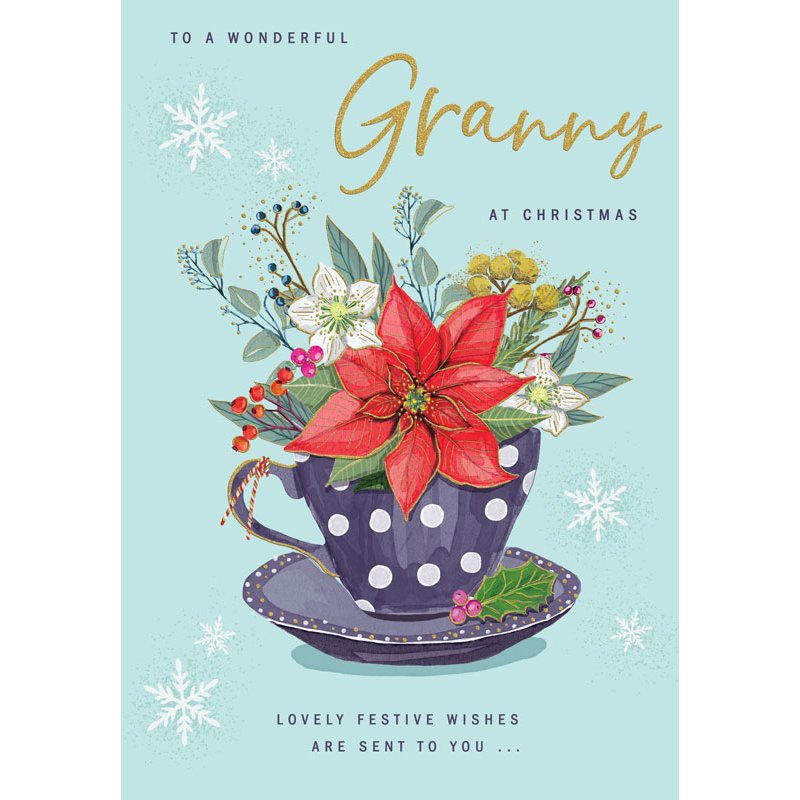 C75 GRANNY PETALS XMAS 6S