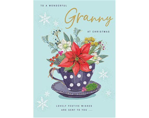 C75 GRANNY PETALS XMAS 6S