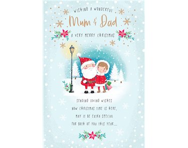 C75 MUM & DAD CHRISTMAS SPIRIT XMAS 6S