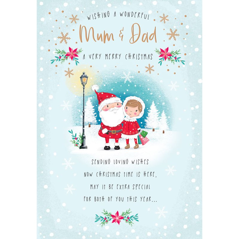 C75 MUM & DAD CHRISTMAS SPIRIT XMAS 6S