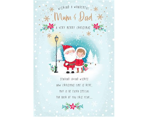 C75 MUM & DAD CHRISTMAS SPIRIT XMAS 6S