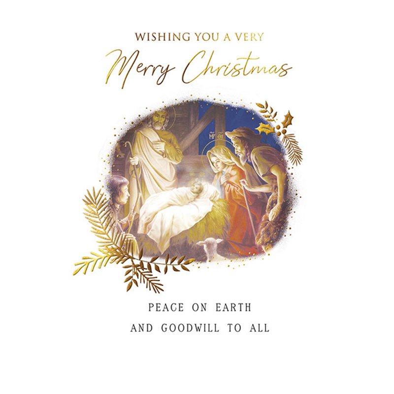 C50 OPEN RELIGIOUS CHRISTMAS SPIRIT XMAS 6S