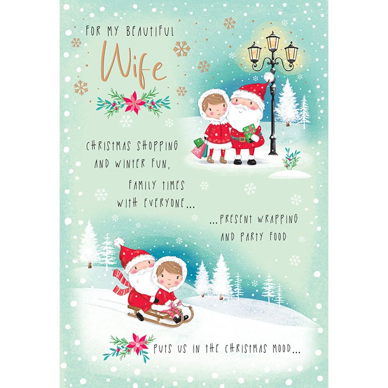 C75 WIFE CHRISTMAS SPIRIT XMAS 6S