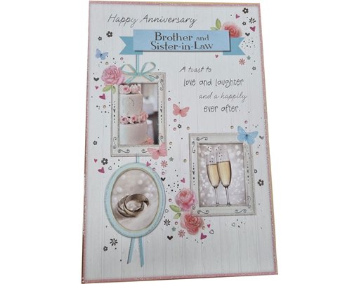 C125 BROTHER & SISTER IN LAW ANNIVERSARY  6S