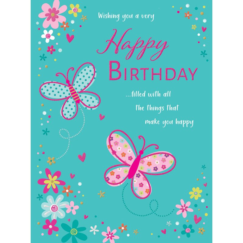 12x9in BIRTHDAY FEMALE BIG HUGS 6S