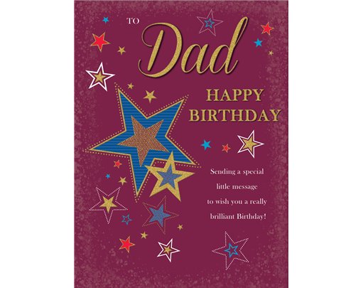 12x9in DAD BIG HUGS 6S