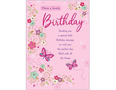 10x7in BIRTHDAY FEMALE TRULY YOURS 6S