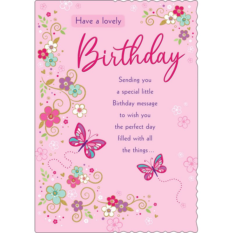 10x7in BIRTHDAY FEMALE TRULY YOURS 6S