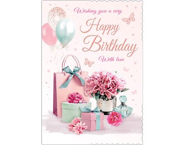 10x7in BIRTHDAY FEMALE TRULY YOURS 6S