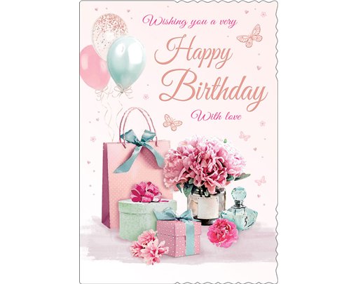 10x7in BIRTHDAY FEMALE TRULY YOURS 6S