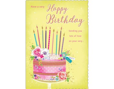 10x7in BIRTHDAY FEMALE TRULY YOURS 6S