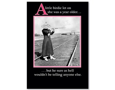 C50 OPEN BIRTHDAY HUMOUR 6S