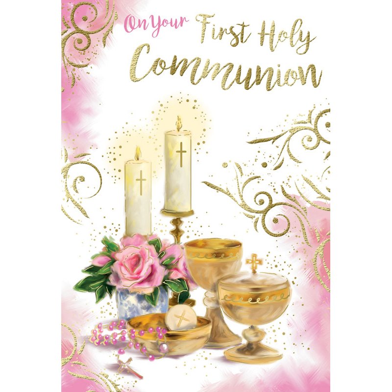 C50 COMMUNION GIRL KINGFISHER 6S