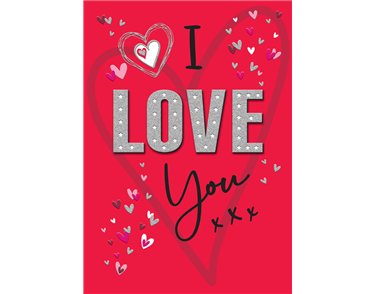 MINI POPPET ONE I LOVE HUGE HUGS 6S