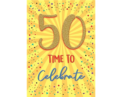 MINI POPPET AGE 50 HUGE HUGS 6S