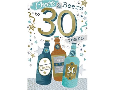 C75 AGE 30 CHEERS 'N' BEERS 6S