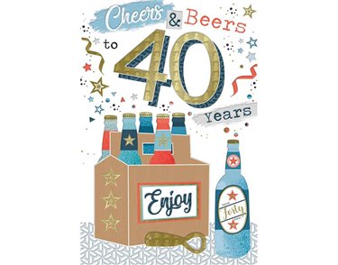 C75 AGE 40 CHEERS 'N' BEERS 6S