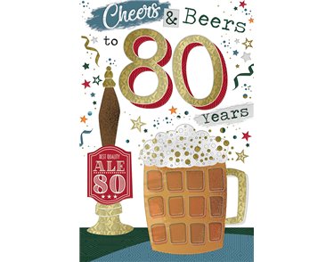 C75 AGE 80 CHEERS 'N' BEERS 6S