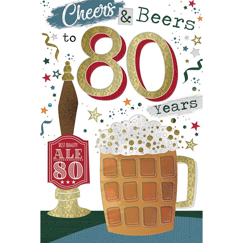 C75 AGE 80 CHEERS 'N' BEERS 6S