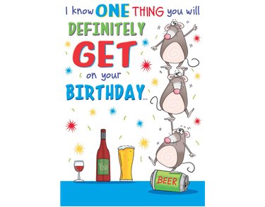 C35 OPEN BIRTHDAY THE LAST LAUGH 6S