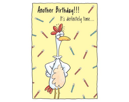 C35 OPEN BIRTHDAY THE LAST LAUGH 6S