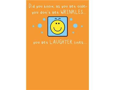 C35 OPEN BIRTHDAY THE LAST LAUGH 6S