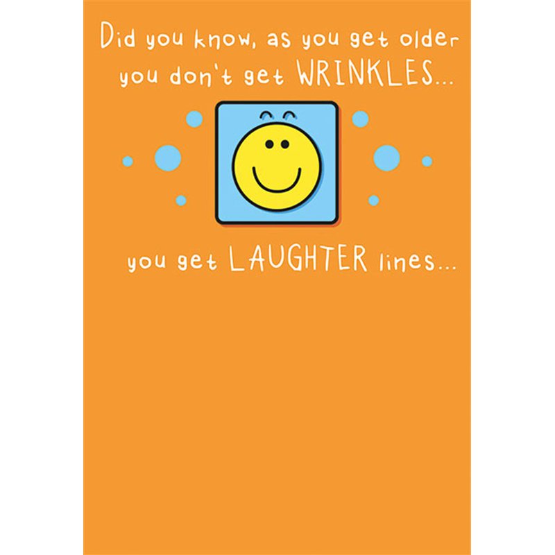 C35 OPEN BIRTHDAY THE LAST LAUGH 6S