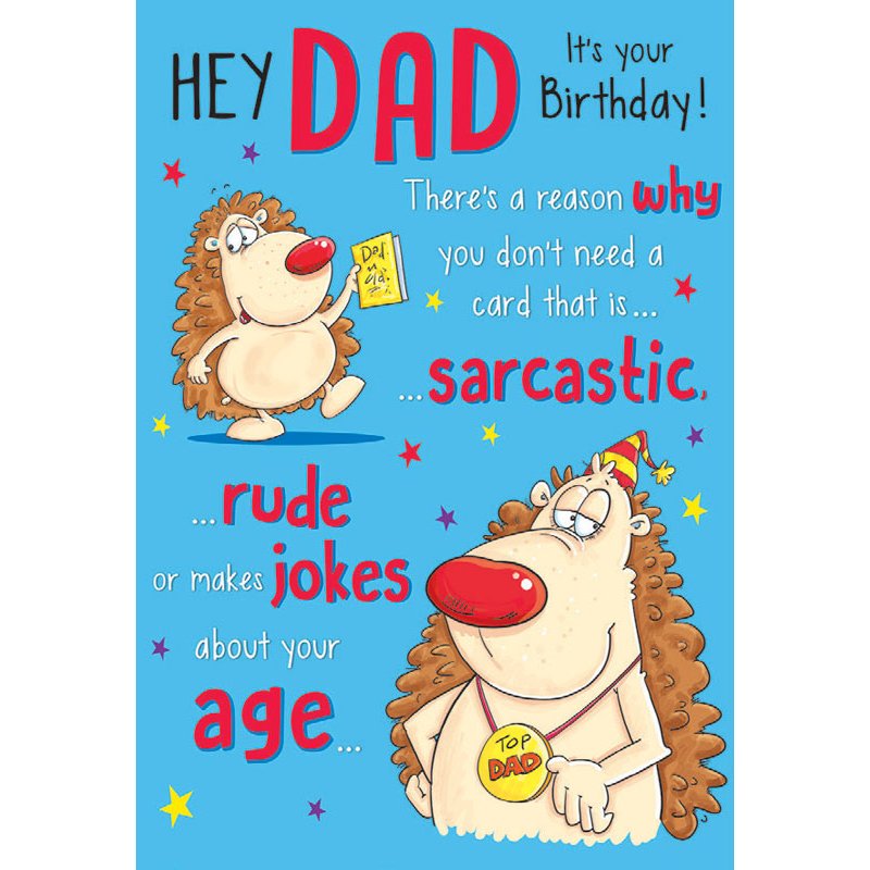 C75 DAD BIRTHDAY THE LAST LAUGH 6S