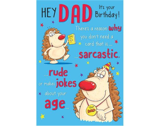 C75 DAD BIRTHDAY THE LAST LAUGH 6S