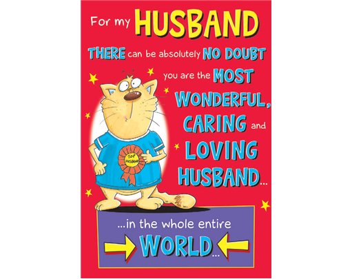 C75 HUSBAND BIRTHDAY THE LAST LAUGH 6S