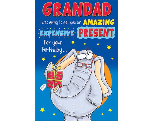 C75 GRANDAD BIRTHDAY THE LAST LAUGH 6S