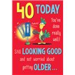 C75 MALE 40TH THE LAST LAUGH 6S